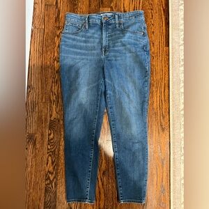 Madewell Curvy High-Rise Skinny Crop Jean - Size 31